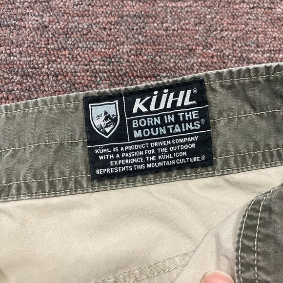 Kuhl Revolvr Pants Mens 30x32 Gray Hiking Utility Outdoors Vintage Patina Dye - Picture 12 of 16